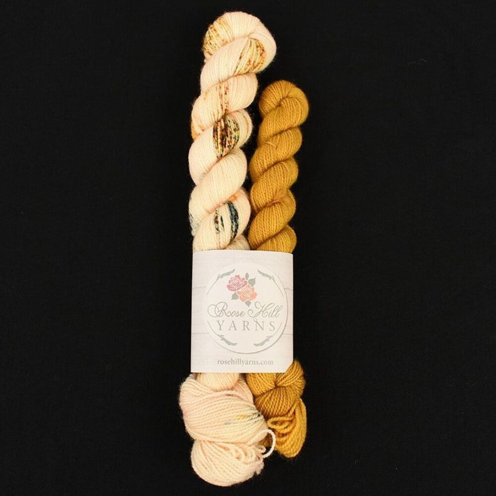 Rose Hill Yarns Fingering Weight Sock Set Superwash Merino Nylon Warm Spice